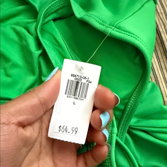 New Old Navy Large Green Women's One Piece Swimsuit - Picture 4 of 11